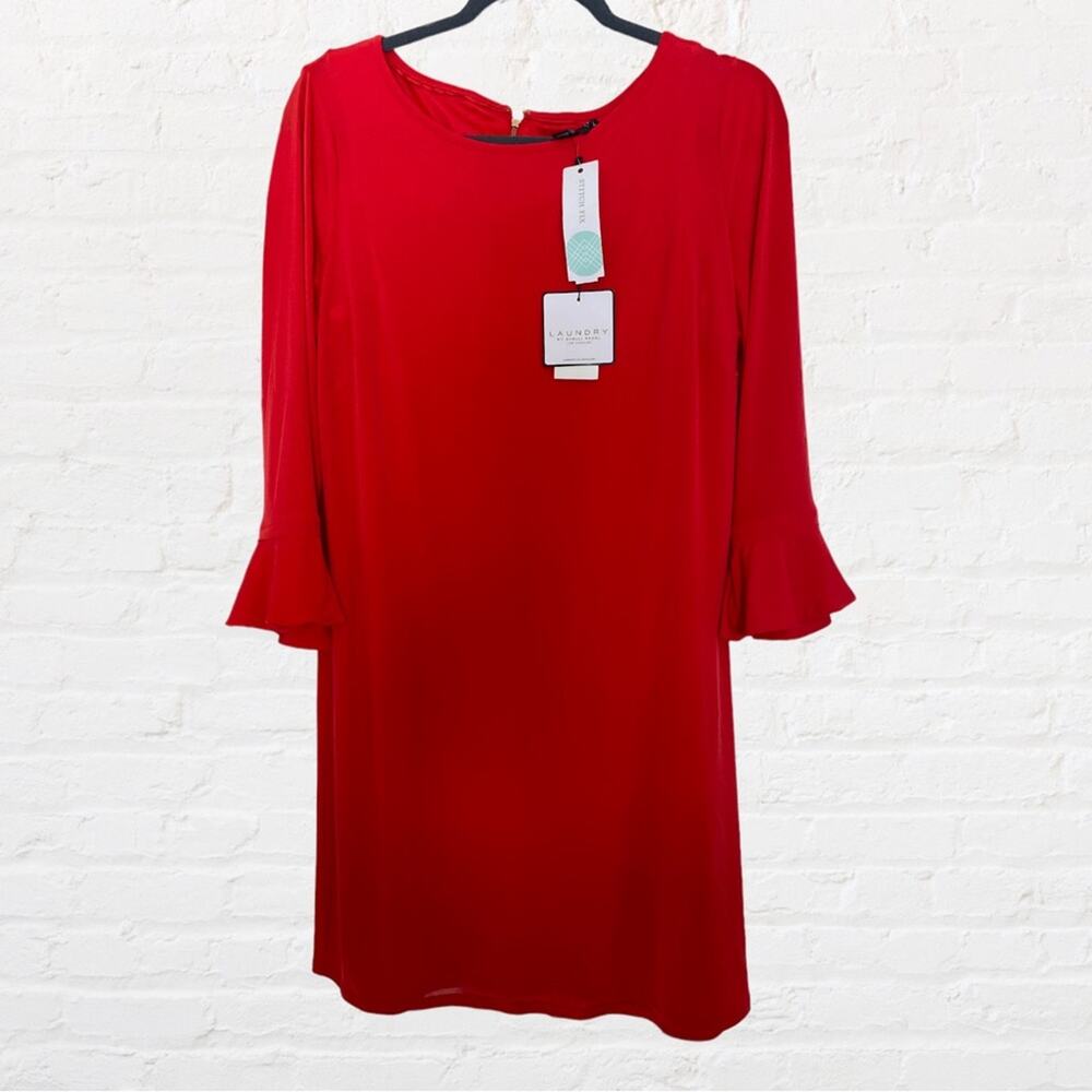 NEW Laundry Shelli Segal red dress